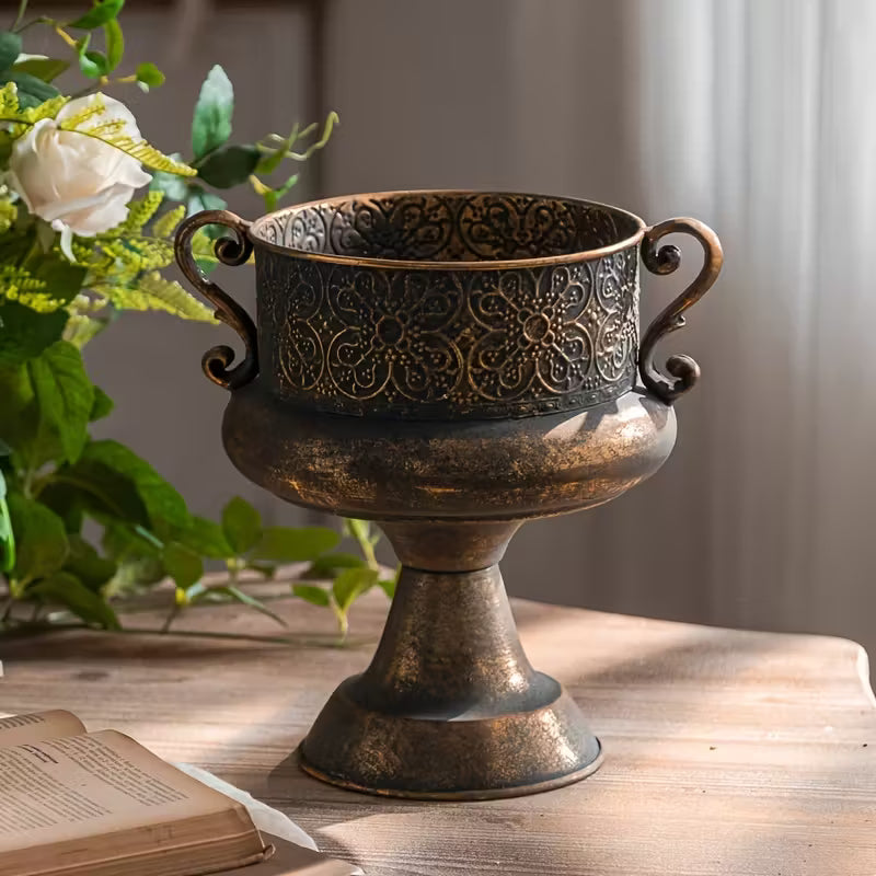 Vintage Metal Urn Vases in  Bangladesh