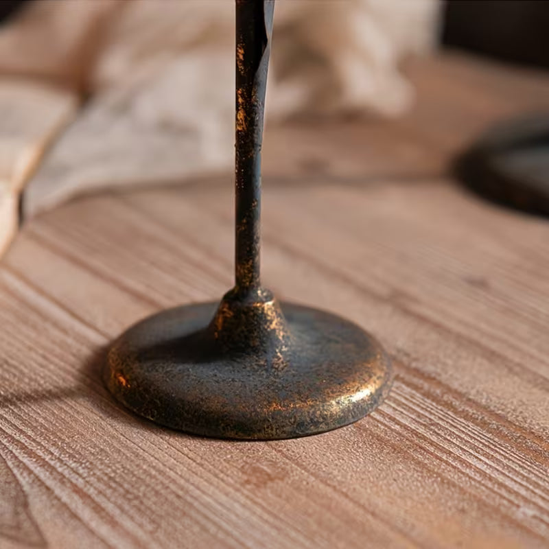 Rustic Branch Design Candle Holders – Vintage Metal
