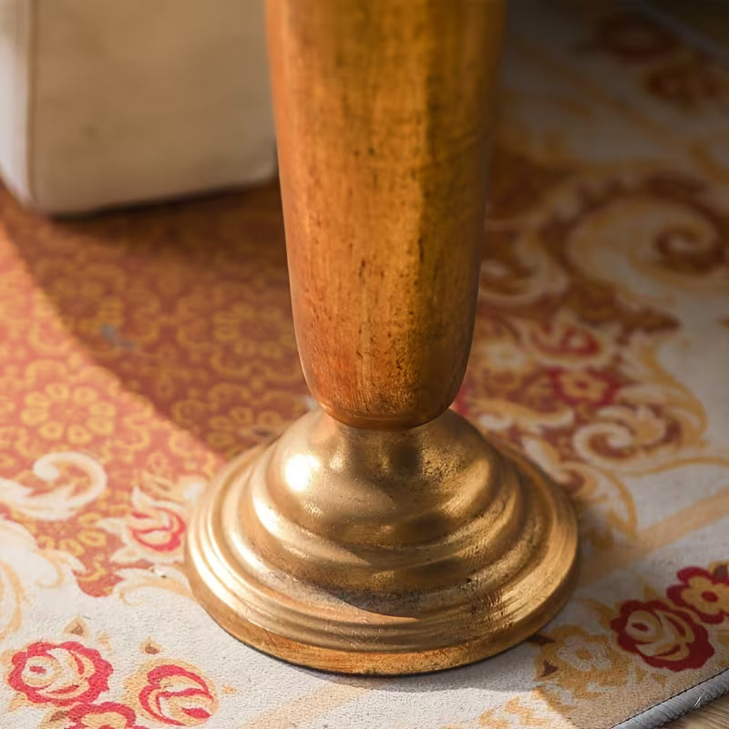 Rustic Vintage Umbrella Stand – Antique Metal Floor Holder with Crown Top